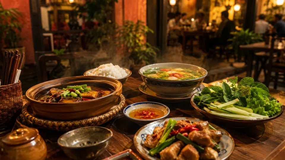 Kệ ly tách và nguyên liệu